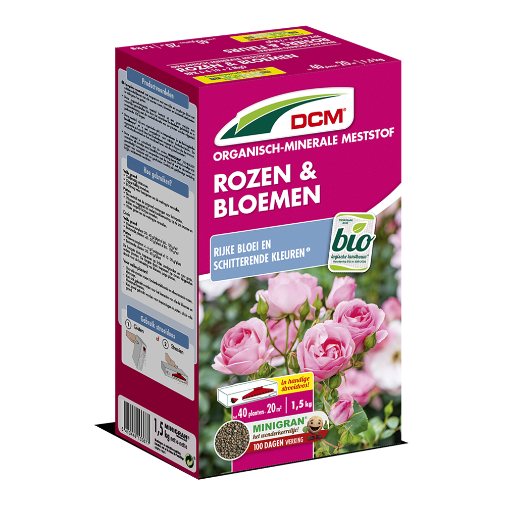 DCM Plantenvoeding Rozen & Bloemen - Grond en Meststoffen