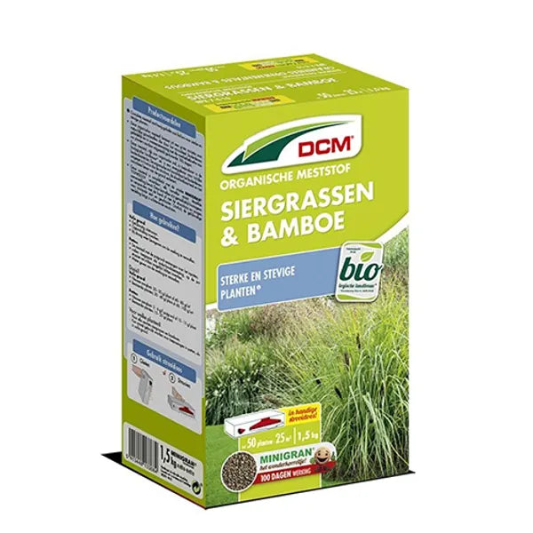 Meststof Bio Siergrassen en Bamboe - grond en meststoffen