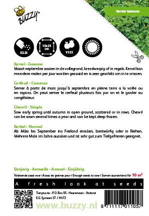 Kervel Gewone - Zaden