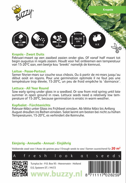 Kropsla Zwart Duits - Zaden