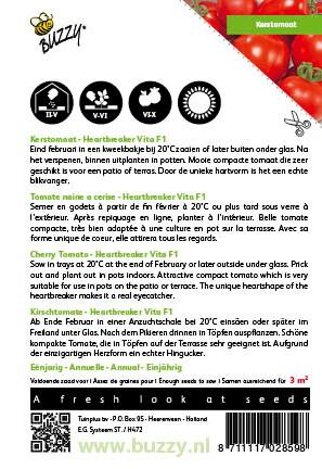 Tomaten Heartbreaker F1 - Zaden