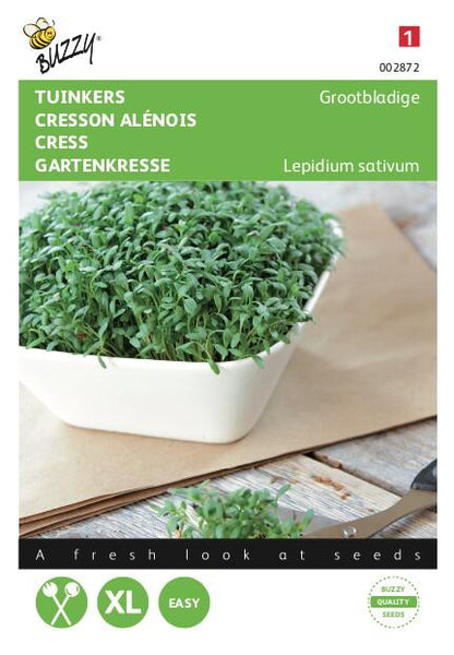 Tuinkers Grootbladige - Zaden