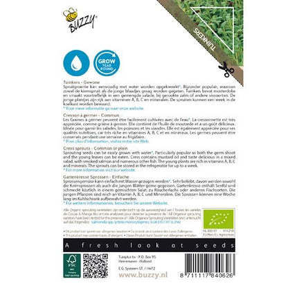 Gartenkresse (BIO) - Samen