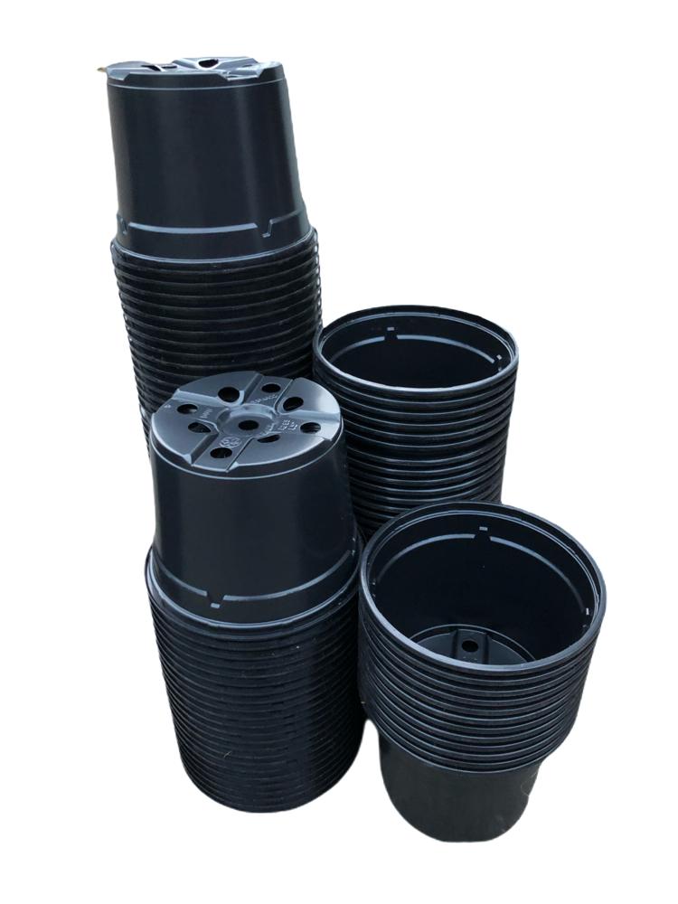 Kweekpot zwart – Ø12cm, hoogte 9cm - Kweekbenodigdheden
