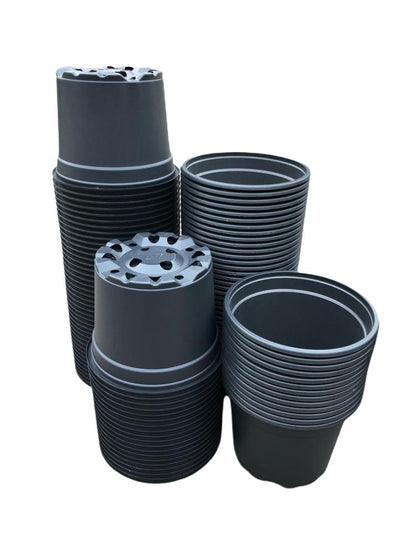 Kweekpot zwart – Ø17cm, hoogte 13cm, 2 liter - Kweekbenodigdheden