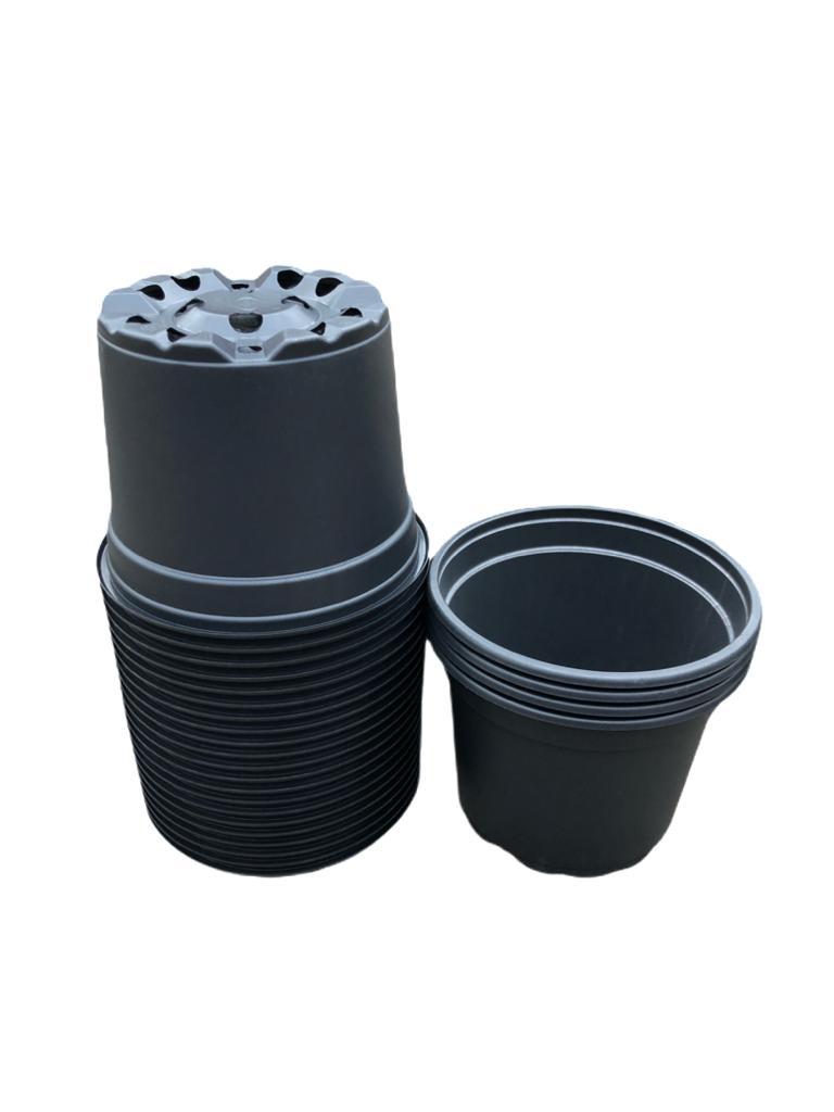 Kweekpot zwart – Ø17cm, hoogte 13cm, 2 liter - Kweekbenodigdheden