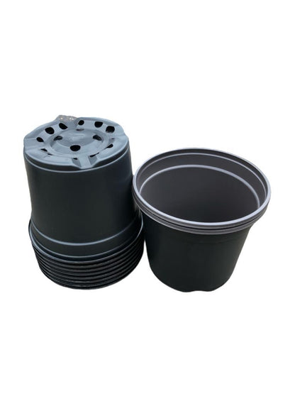 <p>Anzuchttopf schwarz – Ø19cm, Höhe 15cm, 3 Liter - Anzuchtbedarf</p>