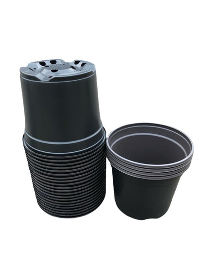 Anzuchttopf schwarz – Ø19cm, Höhe 15cm, 3 Liter – Anzuchtbedarf