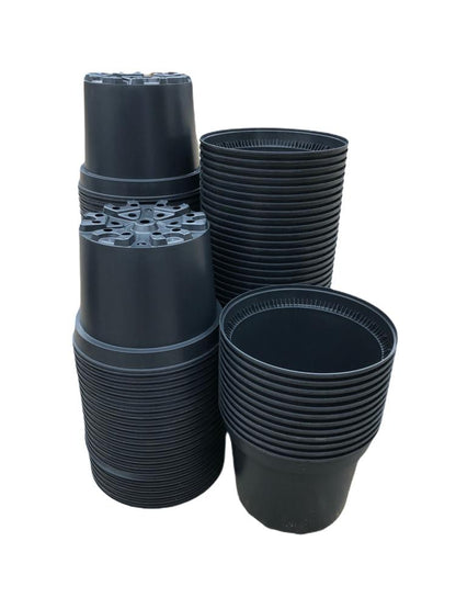 Kweekpot zwart – Ø21cm, hoogte 16cm, 4 liter - Kweekbenodigdheden