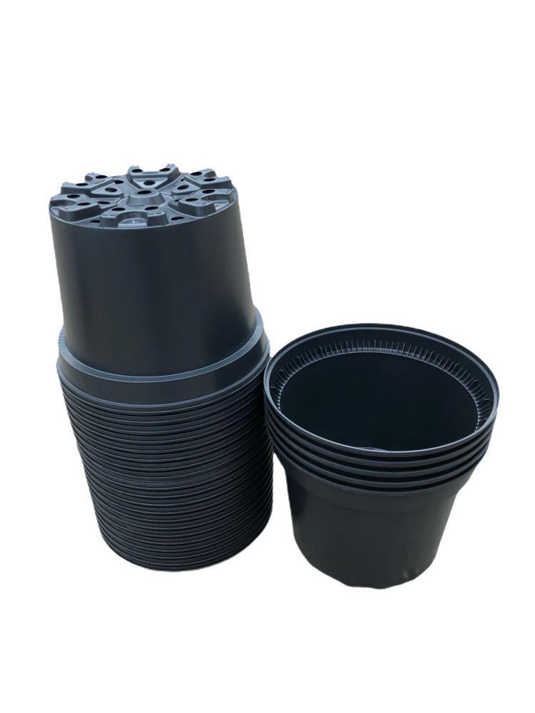 Kweekpot zwart – Ø21cm, hoogte 16cm, 4 liter - Kweekbenodigdheden