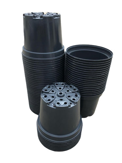 Kweekpot zwart – Ø23cm, hoogte 18cm, 5 liter - Kweekbenodigdheden