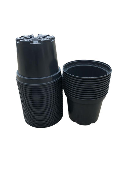 Kweekpot zwart – Ø23cm, hoogte 18cm, 5 liter - Kweekbenodigdheden