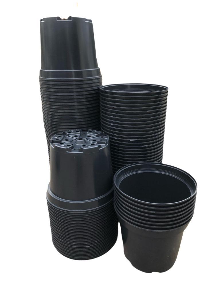 Kweekpot zwart – Ø26cm, hoogte 20cm, 7,5 liter - Kweekbenodigdheden