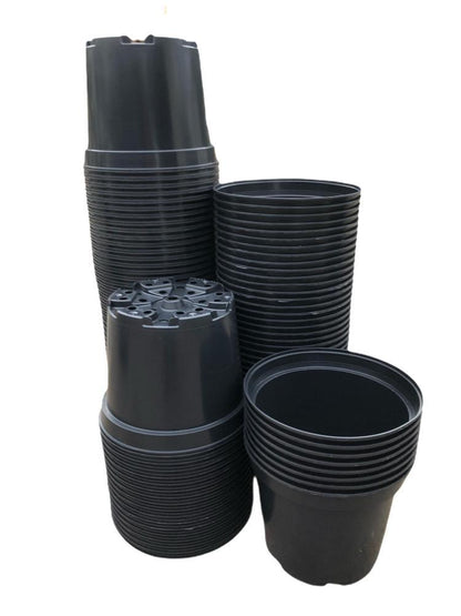 Kweekpot zwart – Ø26cm, hoogte 20cm, 7,5 liter - Kweekbenodigdheden