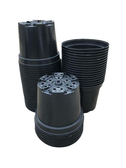 Kweekpot zwart – Ø26cm, hoogte 20cm, 7,5 liter - Kweekbenodigdheden