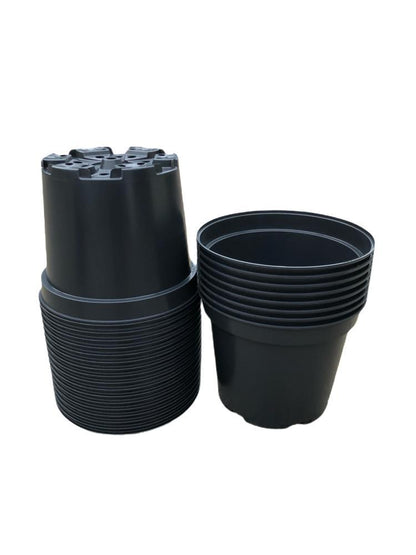 Kweekpot zwart – Ø28cm, hoogte 23cm, 10 liter - Kweekbenodigdheden