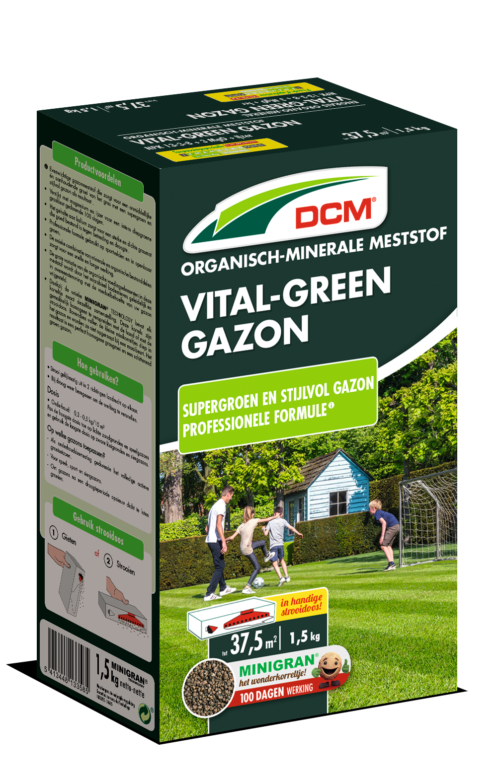 DCM Meststof Vital-Green gazon - gazon