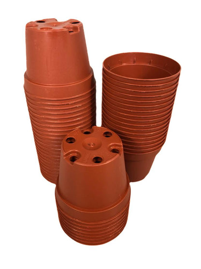 Anzuchttopf rot – Ø6cm, Höhe 5cm – Anzuchtbedarf