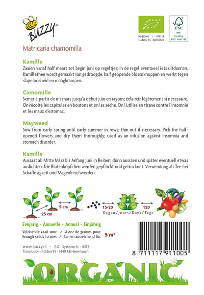 Kamille (BIO) - Zaden