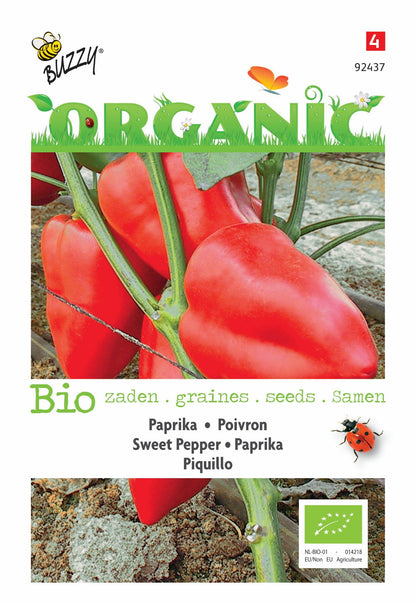 Paprika Piquillo (BIO) - Samen