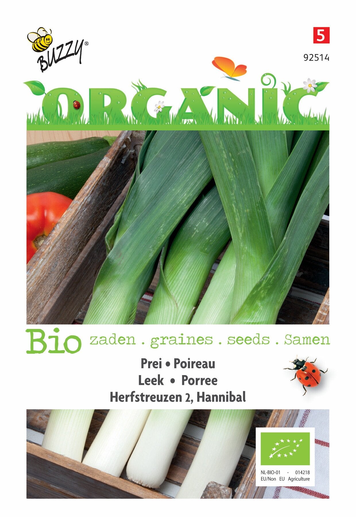 Lauch Herbstreuzen 2, Hannibal (BIO) - Samen
