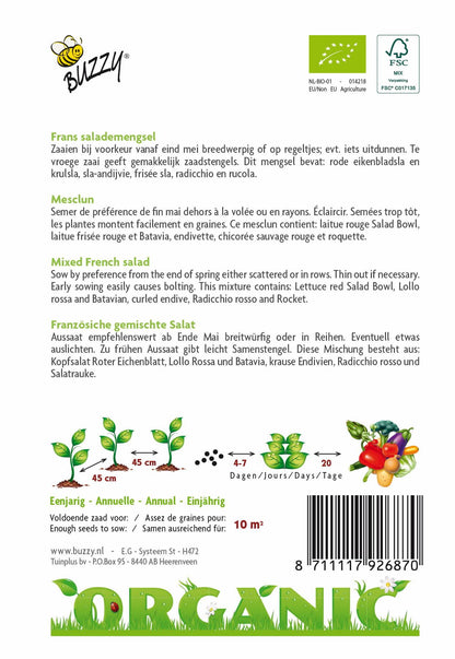 Frans Salademengsel (BIO) - Zaden