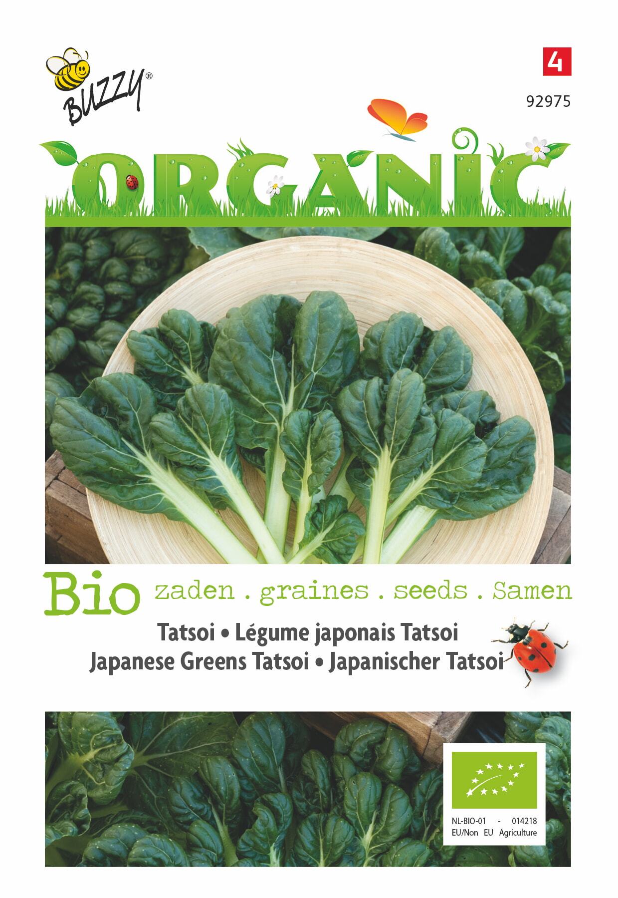 Tatsoi (BIO) - Zaden