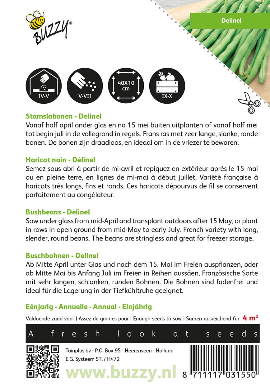 Stamslabonen Delinel - Zaden