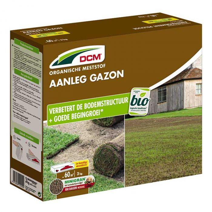 DCM Rasendünger Neuanlage - 3KG - Rasen