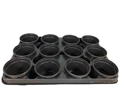 Kweektray met 12 potjes - 9 cm - Kweekbenodigdheden